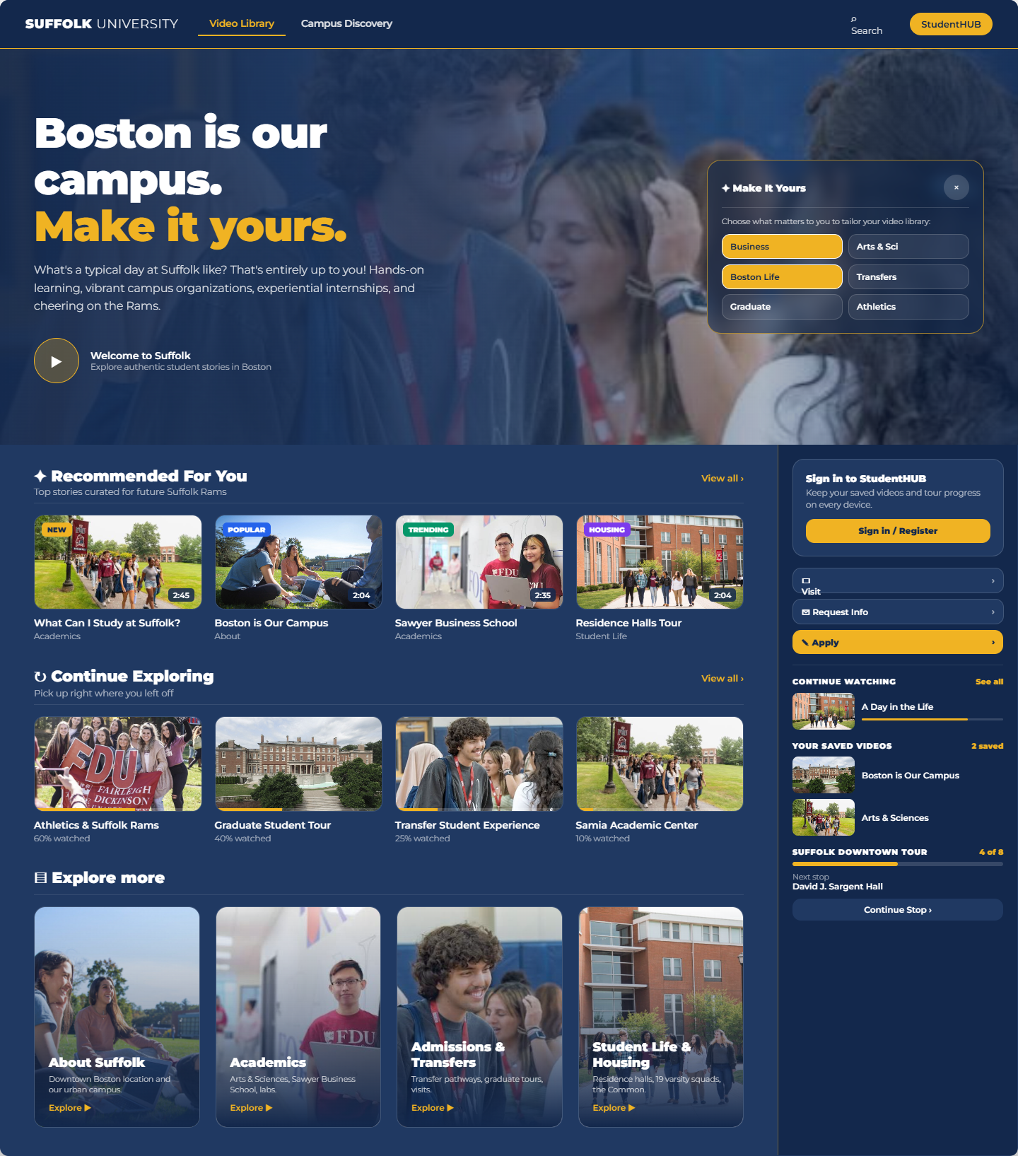 Home preview